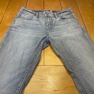 BKE ALEC Skinny Jeans Light Wash Stretch Denim 29x32